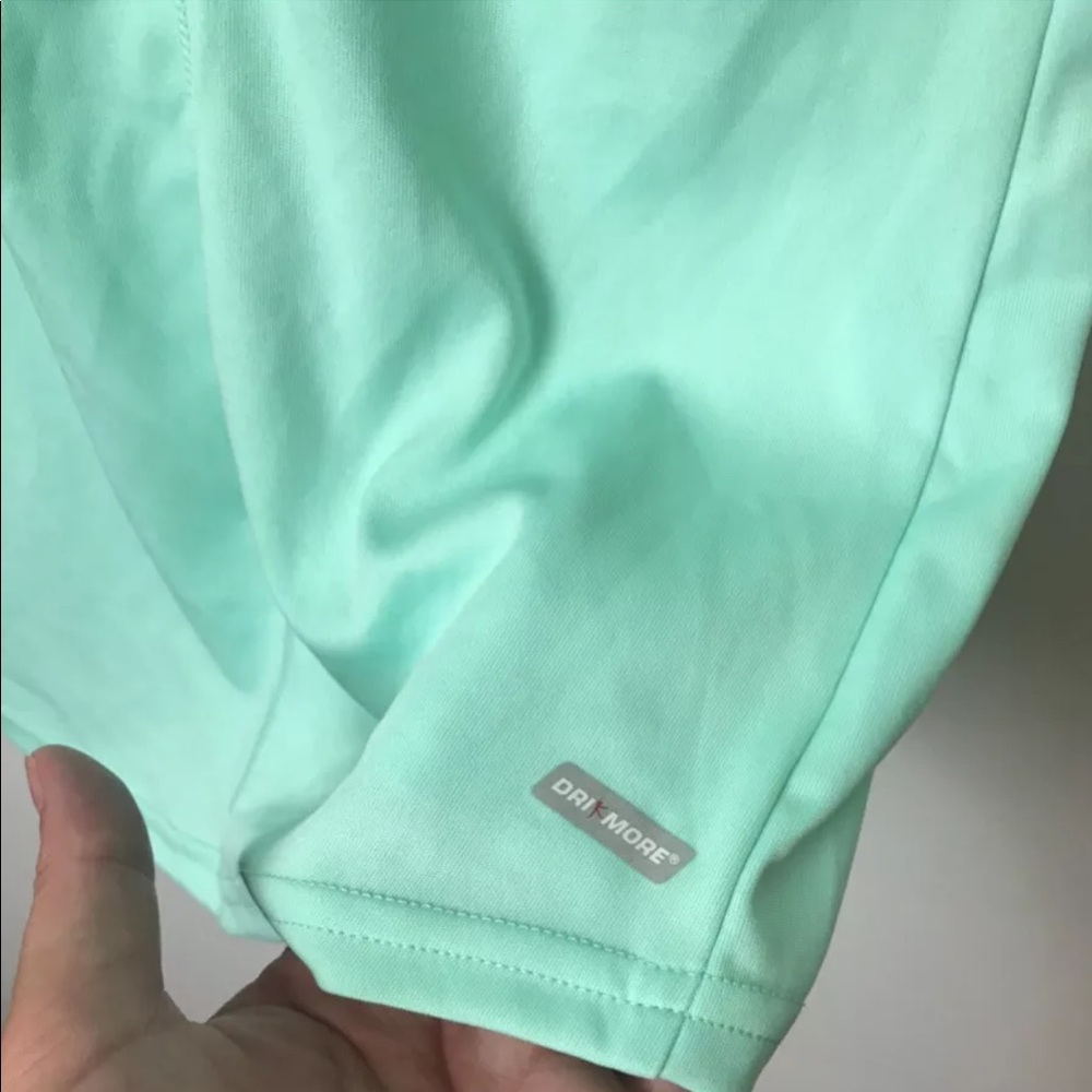 New DANSKIN NOW Mint Green Workout Tee Shirt Top - Picture 4 of 4
